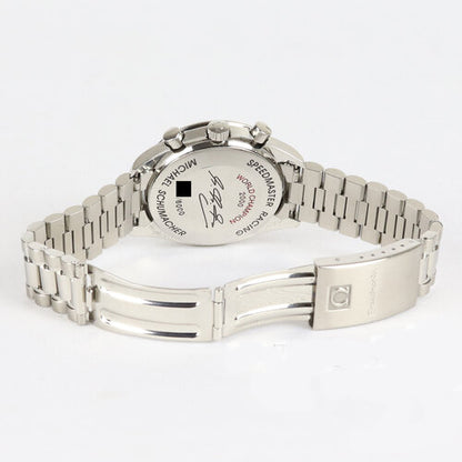 Gents Omega Speedmaster Racing Michael Schumacher World Champion 2000 Limited Edition 39mm Stainless Steel Automatic Chronograph Gents Watch