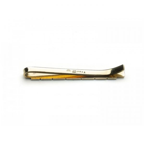 Georg Jensen Gold Tie Clip by Henry Pilstrup, Circa 1950