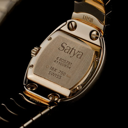 Ebel Satya 18ct Gold Watch with Diamonds and Mother-of-Pearl Dial