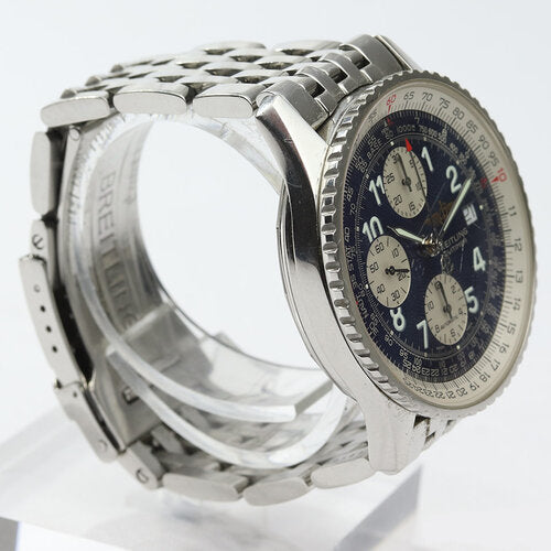 Breitling Old Navitimer 41mm Blue Dial Chronograph, With Papers