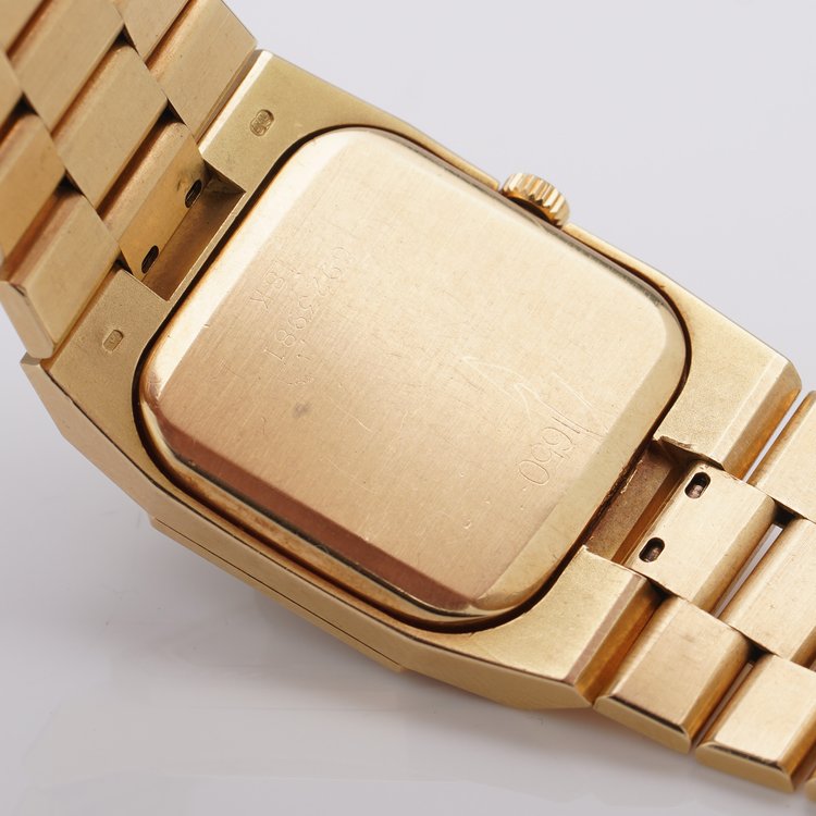 Vintage Rolex Cellini 1650 Full 18ct Yellow Gold Manual Watch with Diamond Bezel, Circa 1990s