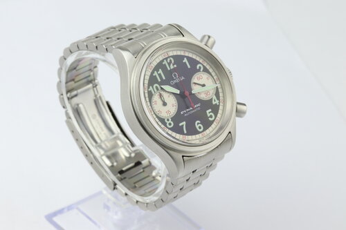 Omega Dynamic Giro Di Sicilia Targa Florio Limited Edition 38mm Chronograph Stainless Steel Watch, to commemorate the last race in 1973 of the open road endurance car race held in Sicily, the Targa Florio