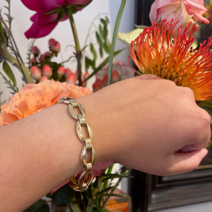 14k Link Bracelet 16415-8845