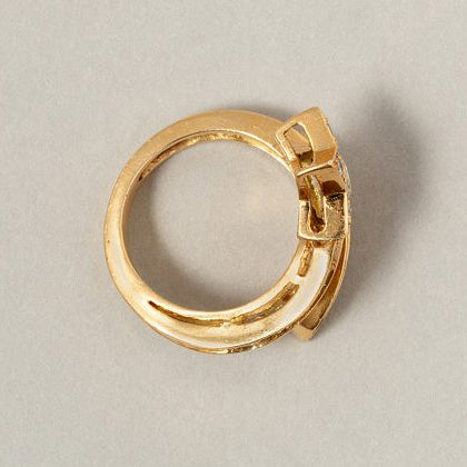 18ct Yellow Gold Shooting Star Diamond Ring 1.40 carat total