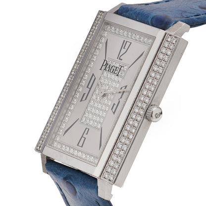 Piaget Mecanique 18ct White Gold Watch with Diamonds