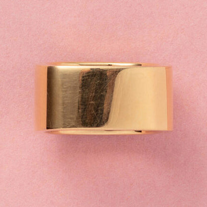 Chunky 18ct Yellow Gold Ring with 1.27ct No Heat Natural Burma Ruby and Diamonds