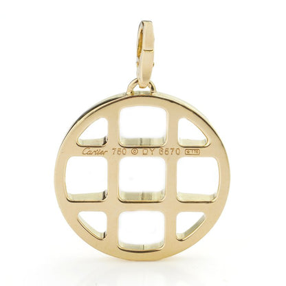 Cartier 18ct Yellow Gold Pasha Grid Pendant