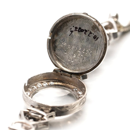 Art Deco 3.20ct Old Cut Diamond Cocktail Watch in Platinum