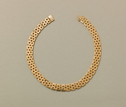 Cartier Panthere 18ct Yellow Gold Necklace, Signed and Numbered