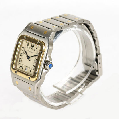 Cartier Santos Galbée 29mm Steel and Gold Quartz Watch
