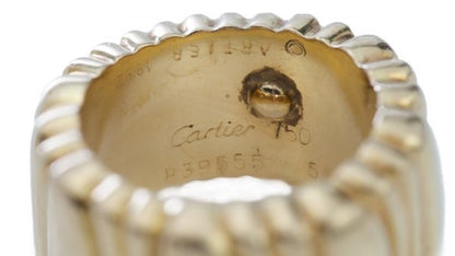 Cartier 18ct Yellow Gold Band Ring, No 1992, with original box