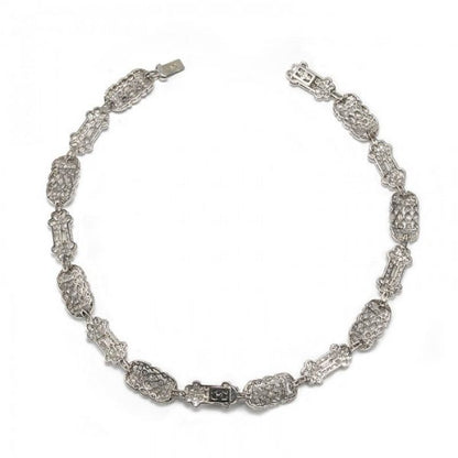 Belle Epoque Diamond Necklace Bracelets in Platinum, 20.00 carats