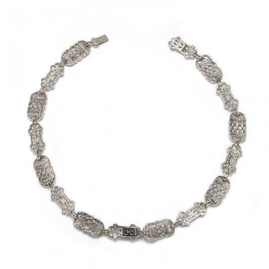 Belle Epoque Diamond Necklace Bracelets in Platinum, 20.00 carats