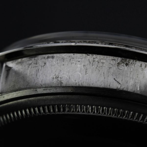 Vintage Rolex Oyster Perpetual Datejust 1601 with Later Diamond Bezel