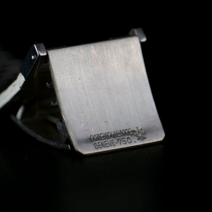 Ladies Patek Philippe 18ct White Gold Manual Watch with Baguette Diamonds