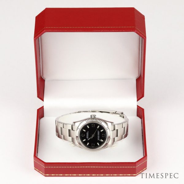 Rolex Oyster Perpetual Midsize 31mm Steel and White Gold Automatic