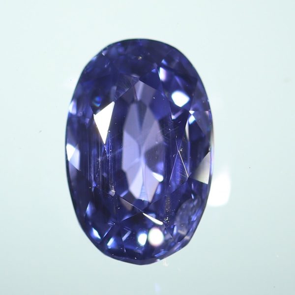 Vintage Fifties Diamond and Sapphire Platinum Engagement Ring