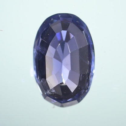 Vintage Fifties Diamond and Sapphire Platinum Engagement Ring