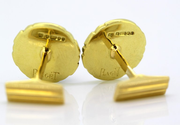 Vintage Piaget Gold Cufflinks