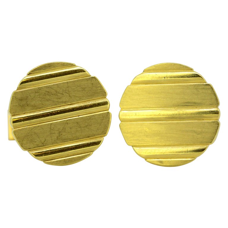 Vintage Piaget Gold Cufflinks