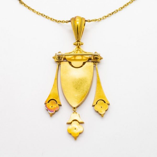 Antique Micro Mosaic Suite, Italy, Circa 1870