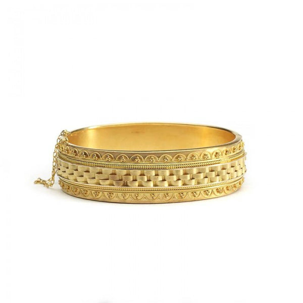 ANTIQUE VICTORIAN GOLD BANGLE