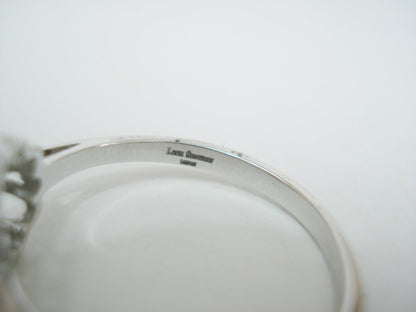 Aquamarine and Diamond Cluster Ring