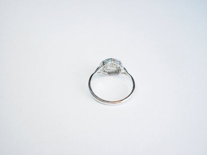 Antique Art Deco Diamond Cluster Ring