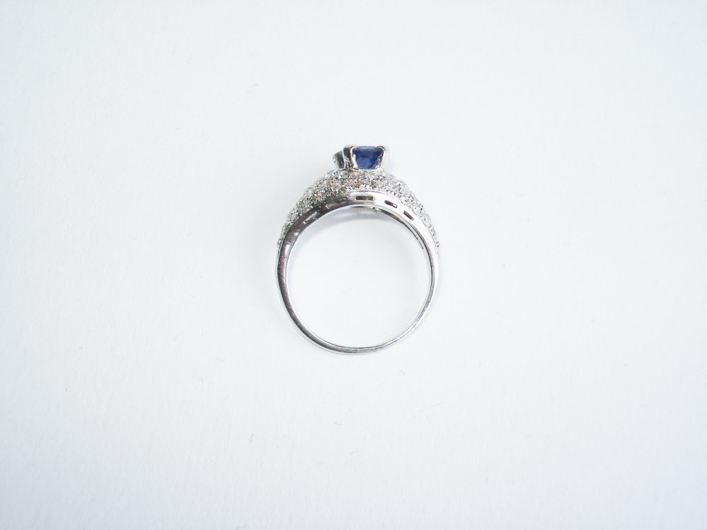 Vintage Sapphire and Diamond Ring
