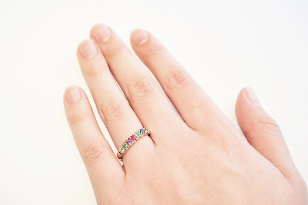 Dearest' Gem Set Ring