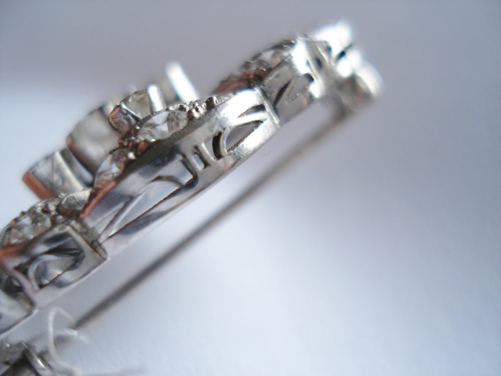 Vintage Diamond Brooch