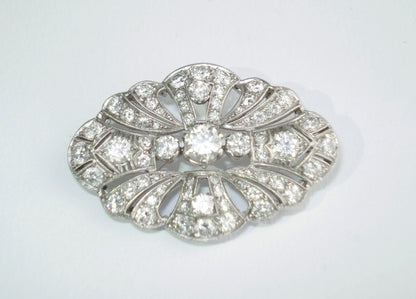 Vintage Diamond Brooch