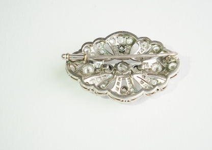 Vintage Diamond Brooch