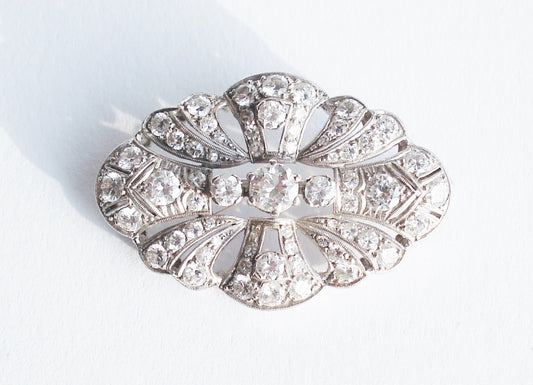 Vintage Diamond Brooch