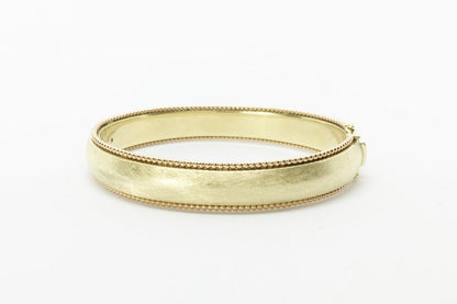 Vintage Matte Gold Bracelet