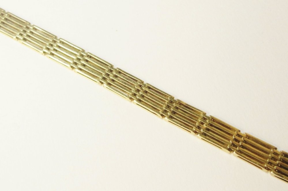 Vintage Gold Link Bracelet
