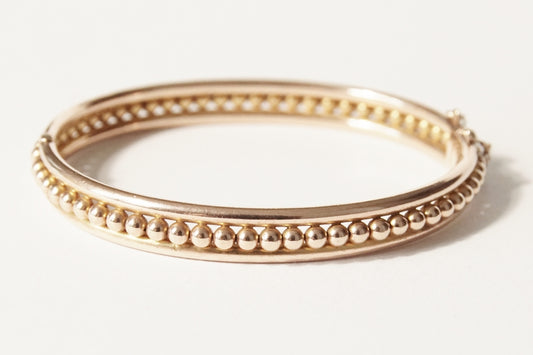 Rose Gold Bead Detail Bracelet