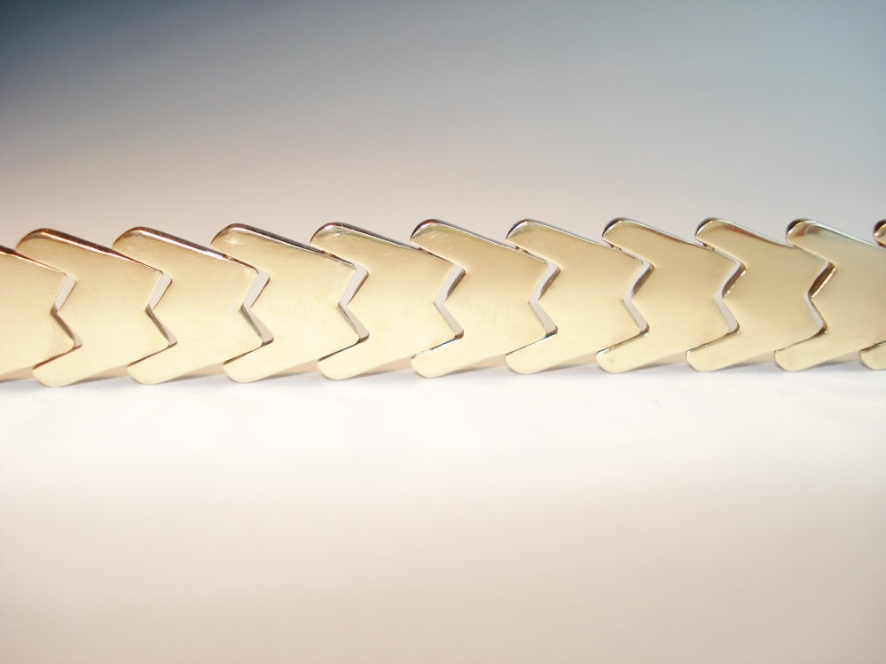 Vintage Gold Link Bracelet