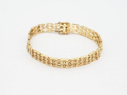 Vintage 1970s Yellow Gold Bracelet