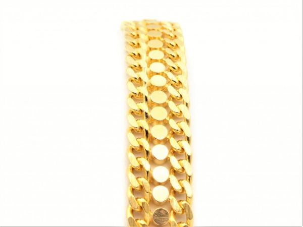 Vintage 1970s Warm Yellow Gold Bracelet