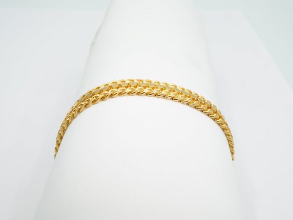 Vintage 1970s Warm Yellow Gold Bracelet