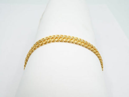 Vintage 1970s Warm Yellow Gold Bracelet
