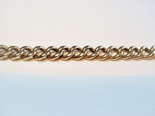 Antique Gold Link Bracelet
