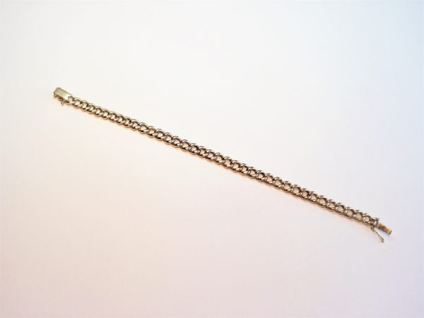 Antique Gold Link Bracelet