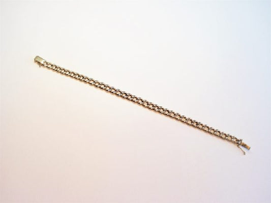 Antique Gold Link Bracelet