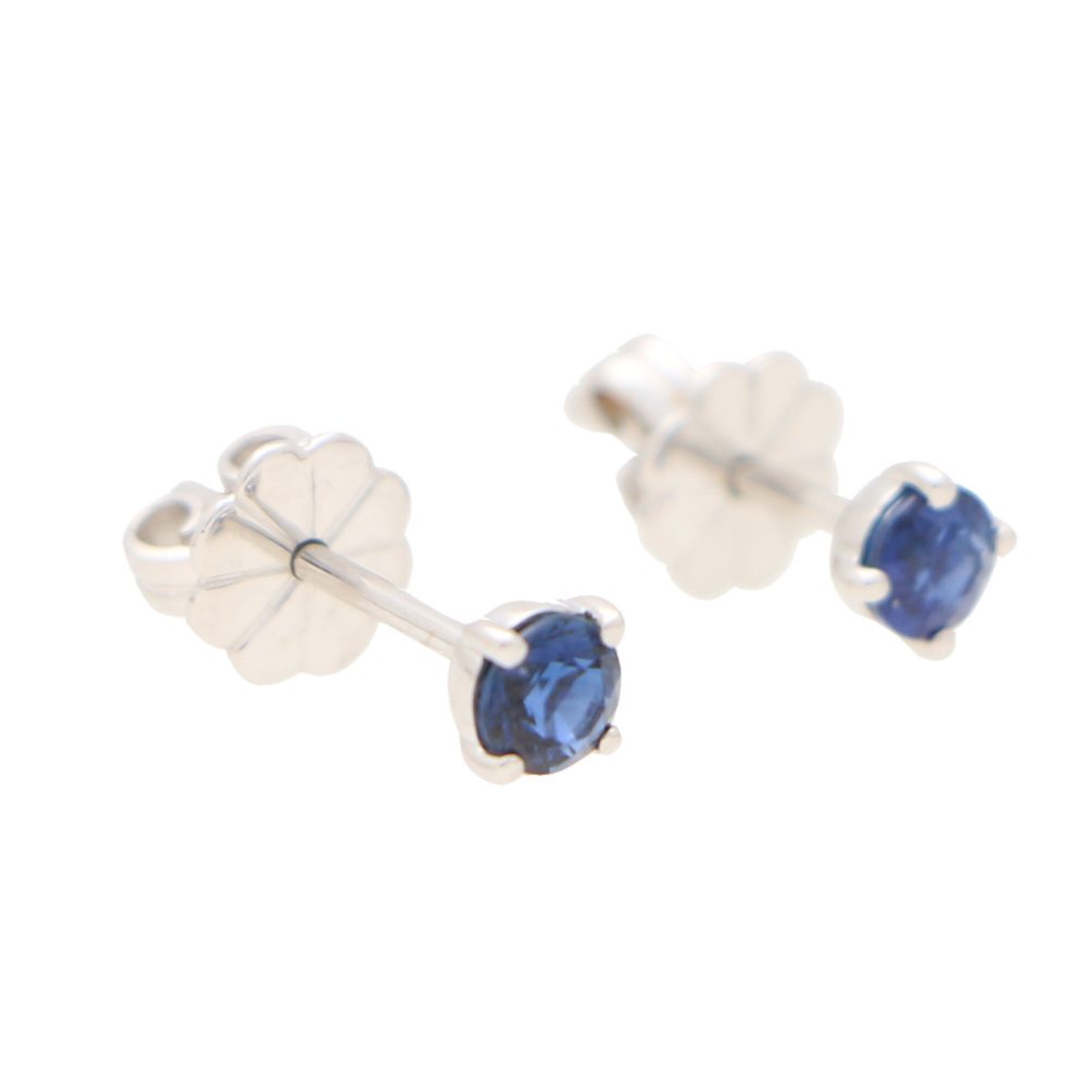 Interchangeable Ruby Sapphire Diamond Pearl Stud Earrings with Removeable Floral Surrounds