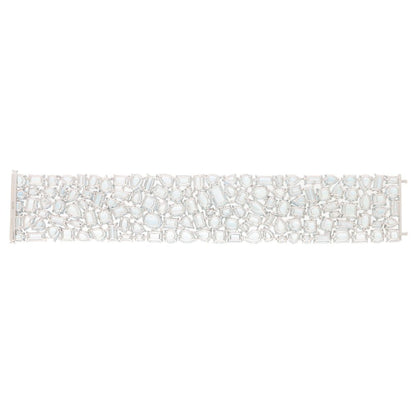 Contemporary 94.6ct Aquamarine Bracelet