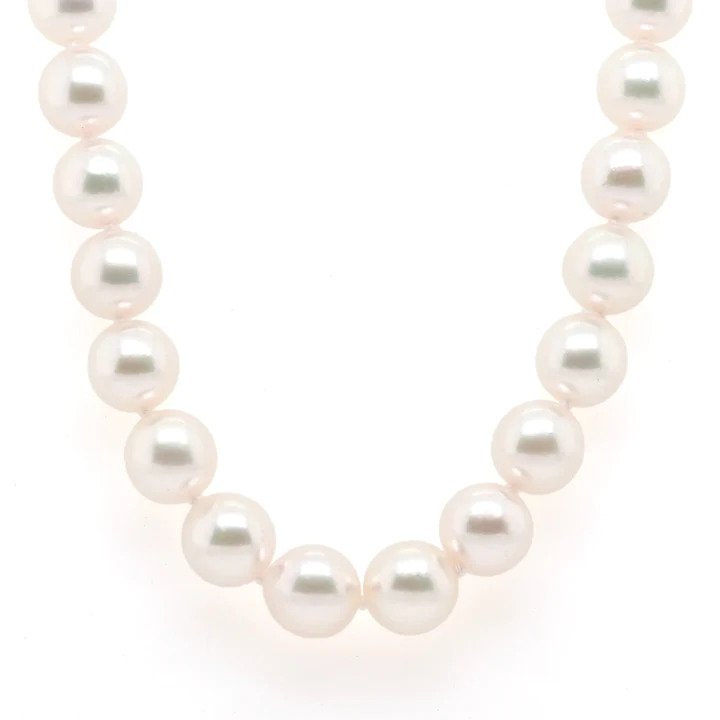 Akoya Pearl Necklace with 18ct White Gold Clasp