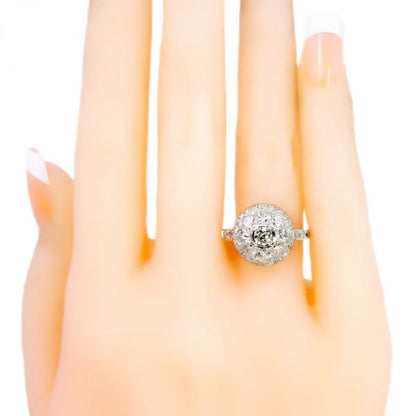 Antique Art Deco 1ct Diamond Platinum Ring