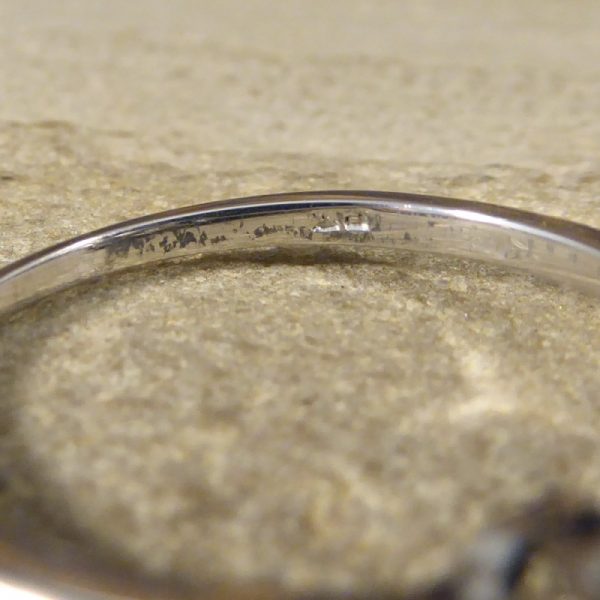 Antique Art Deco Three Stone Diamond Engagement Ring, 1.20 carats